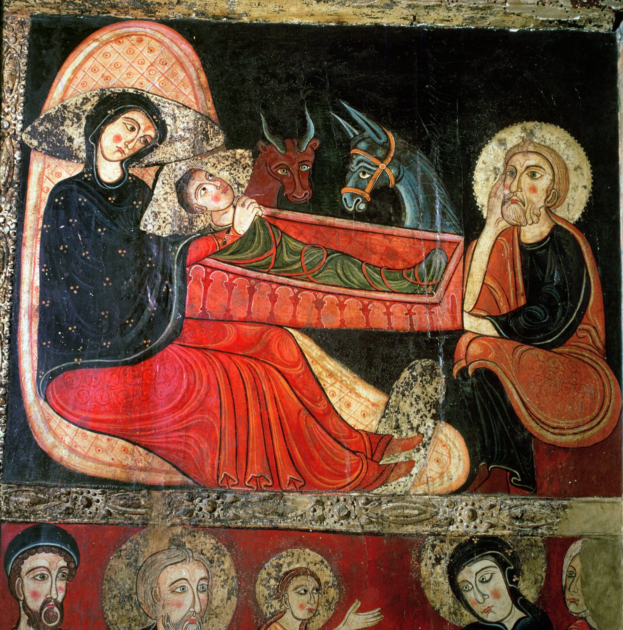 The Nativity, from the Altar Frontal of Santa Maria d