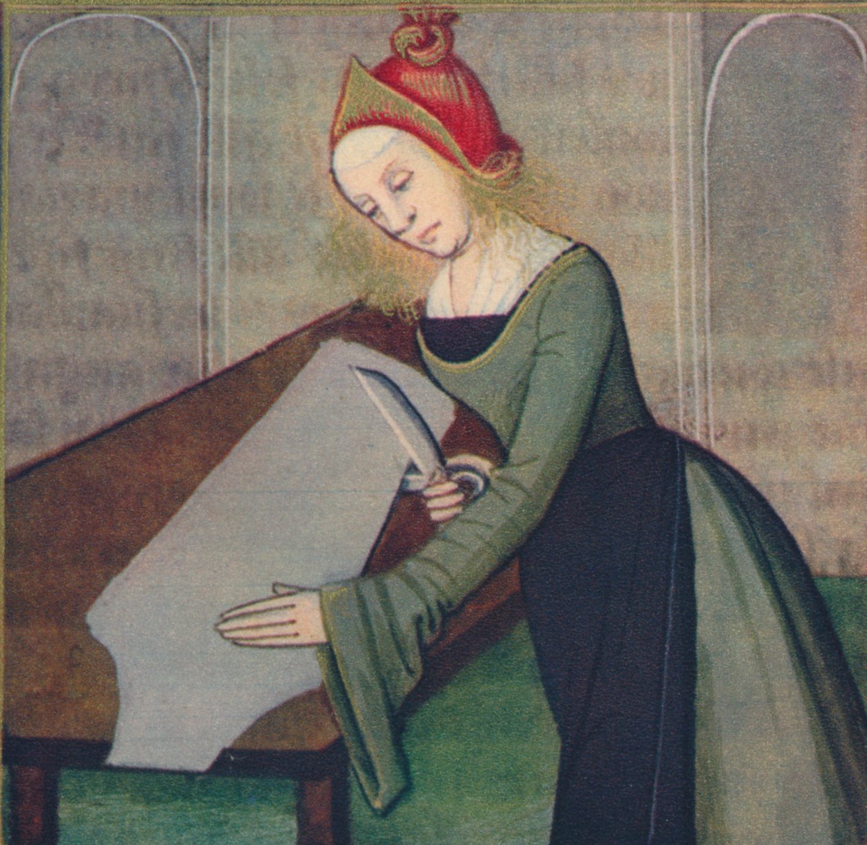 Pauline - Roman Woman by Master of Berry