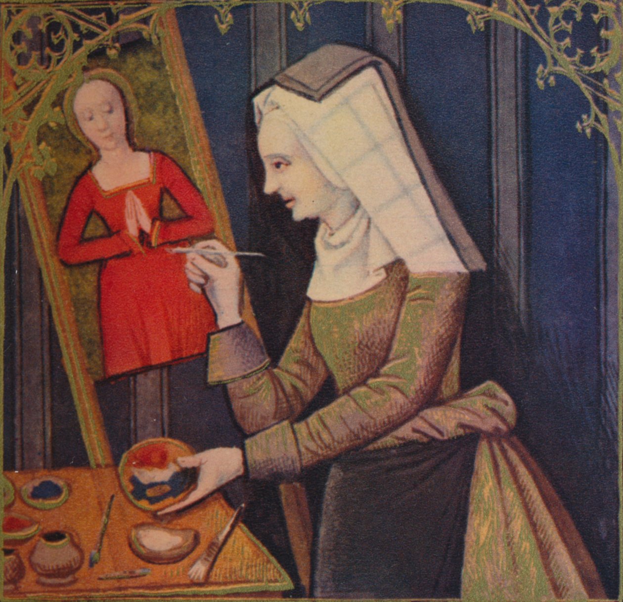 Thamyris - Queen of Scythia, 1403, 1939 by Master of Berry