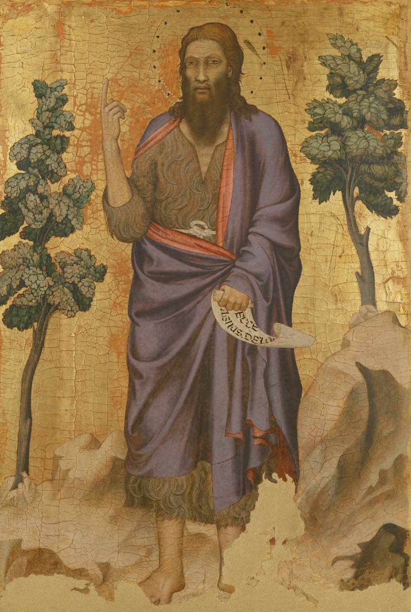 Saint John the Baptist by Master of Figline