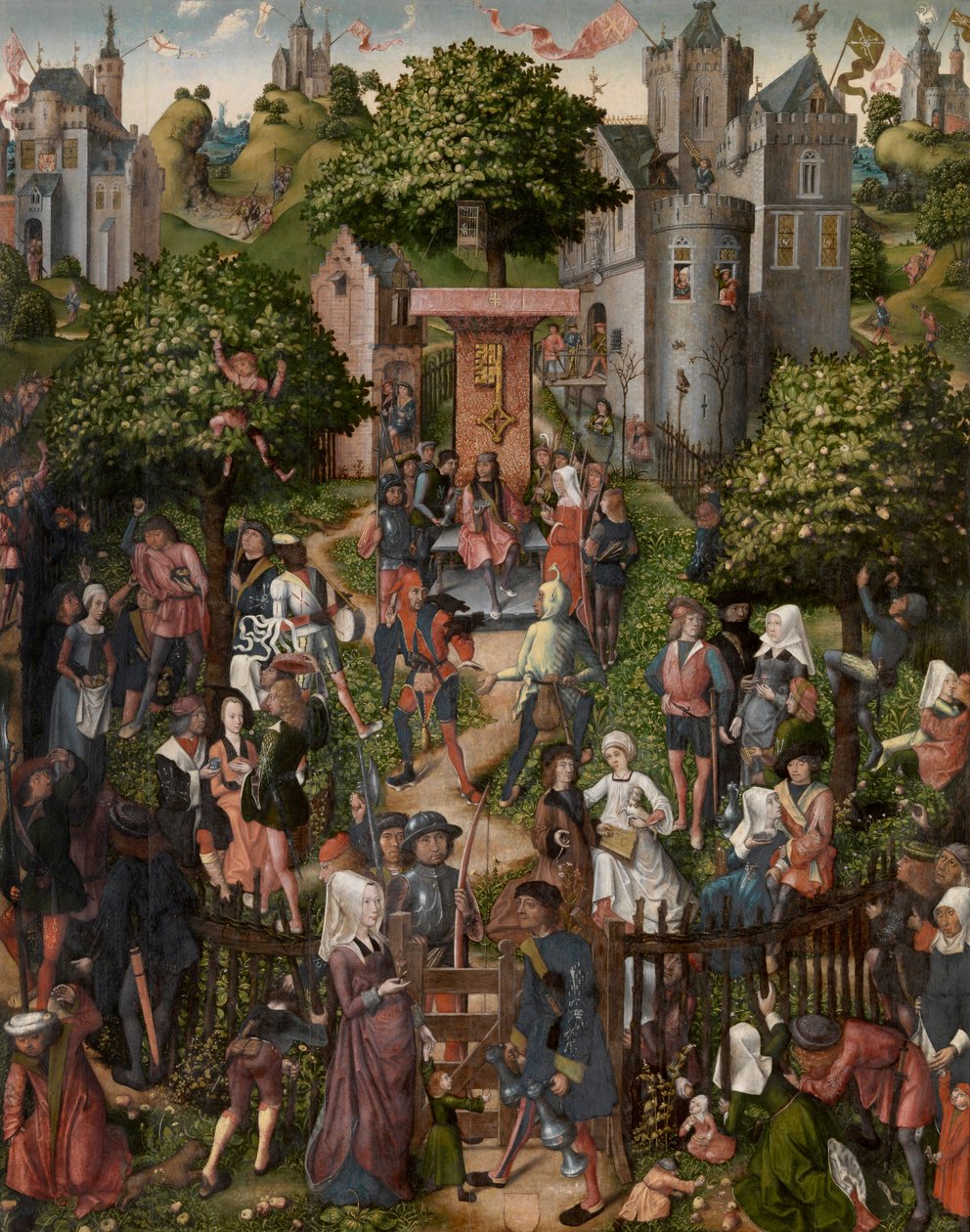 Festival of the Archers by Master of Frankfurt