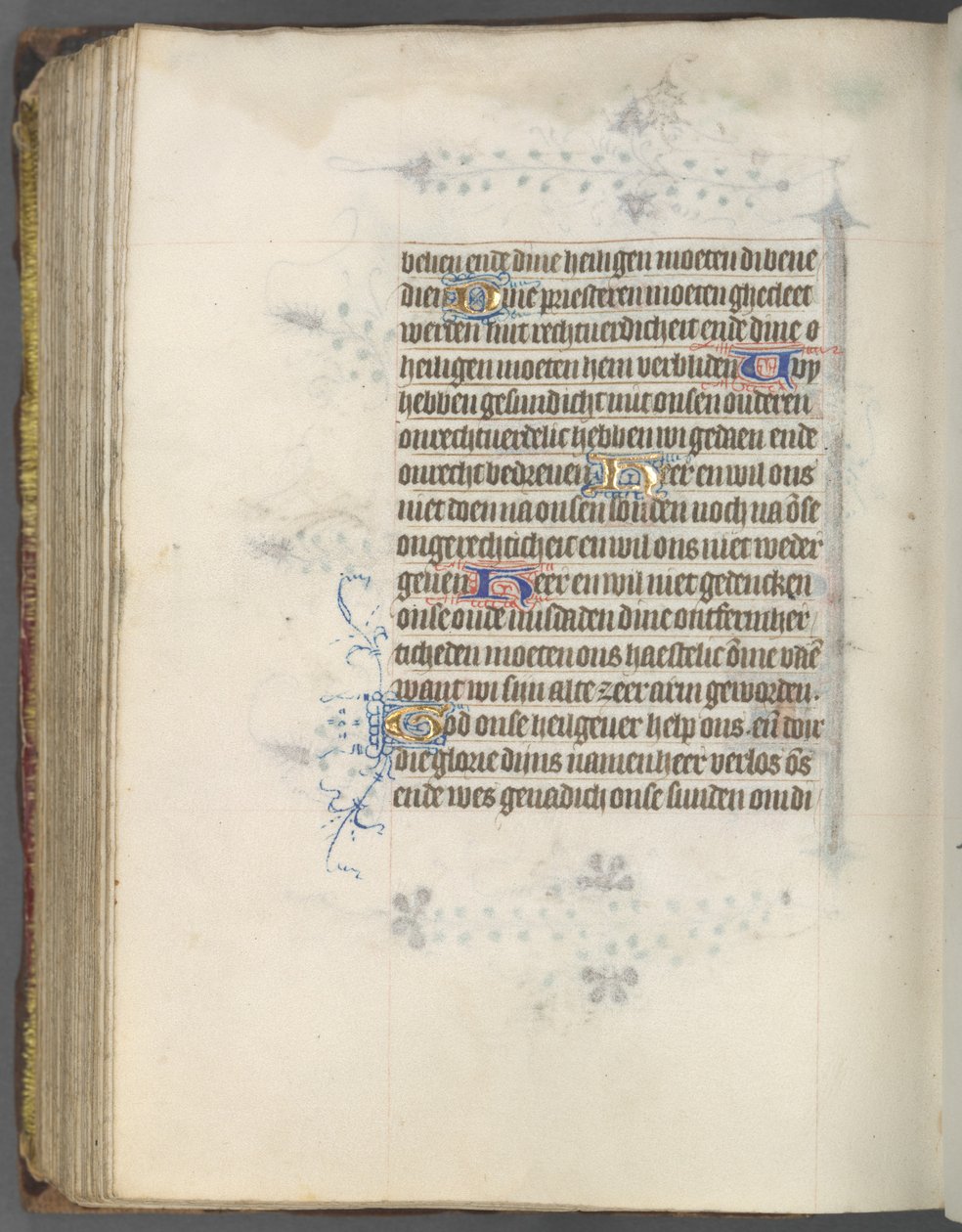 Book of Hours (Use of Utrecht): fol. 174v, Text by Master of Gijsbrecht van Brederode