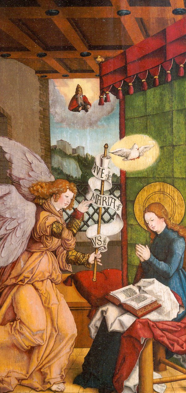 The Annunciation by Master of Messkirch
