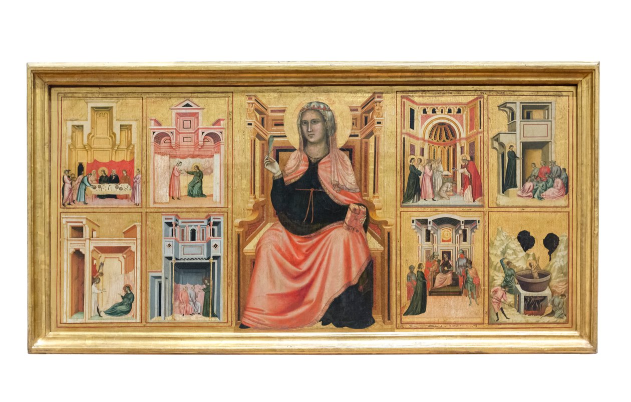 St Cecilia and Stories of Her Life by Master of Saint Cecilia