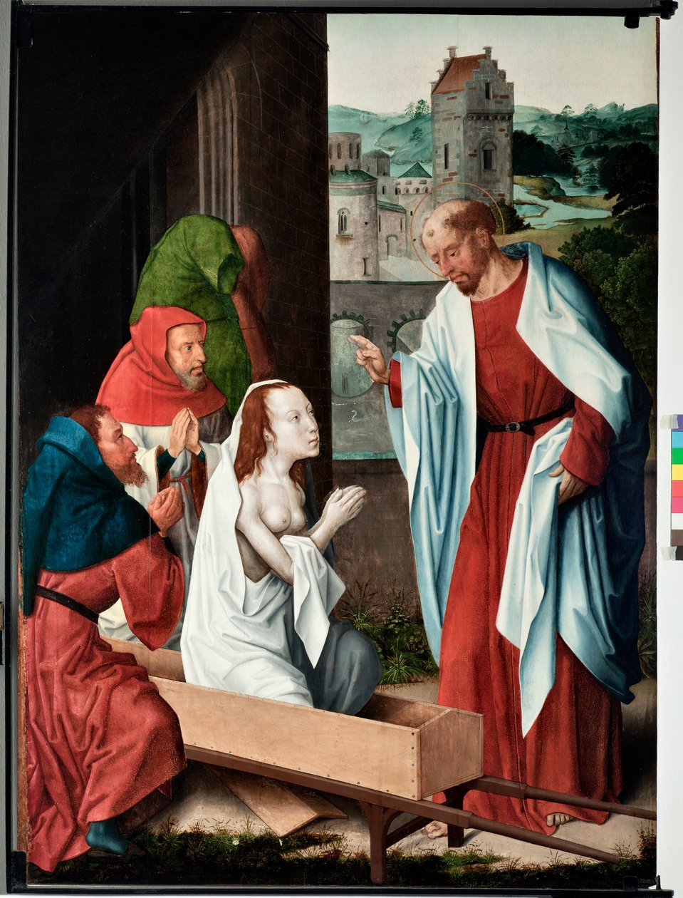 Episode of the life of Saint John Evangelist: The Resurrection of Drusiana by Master of Saint John Evangelist