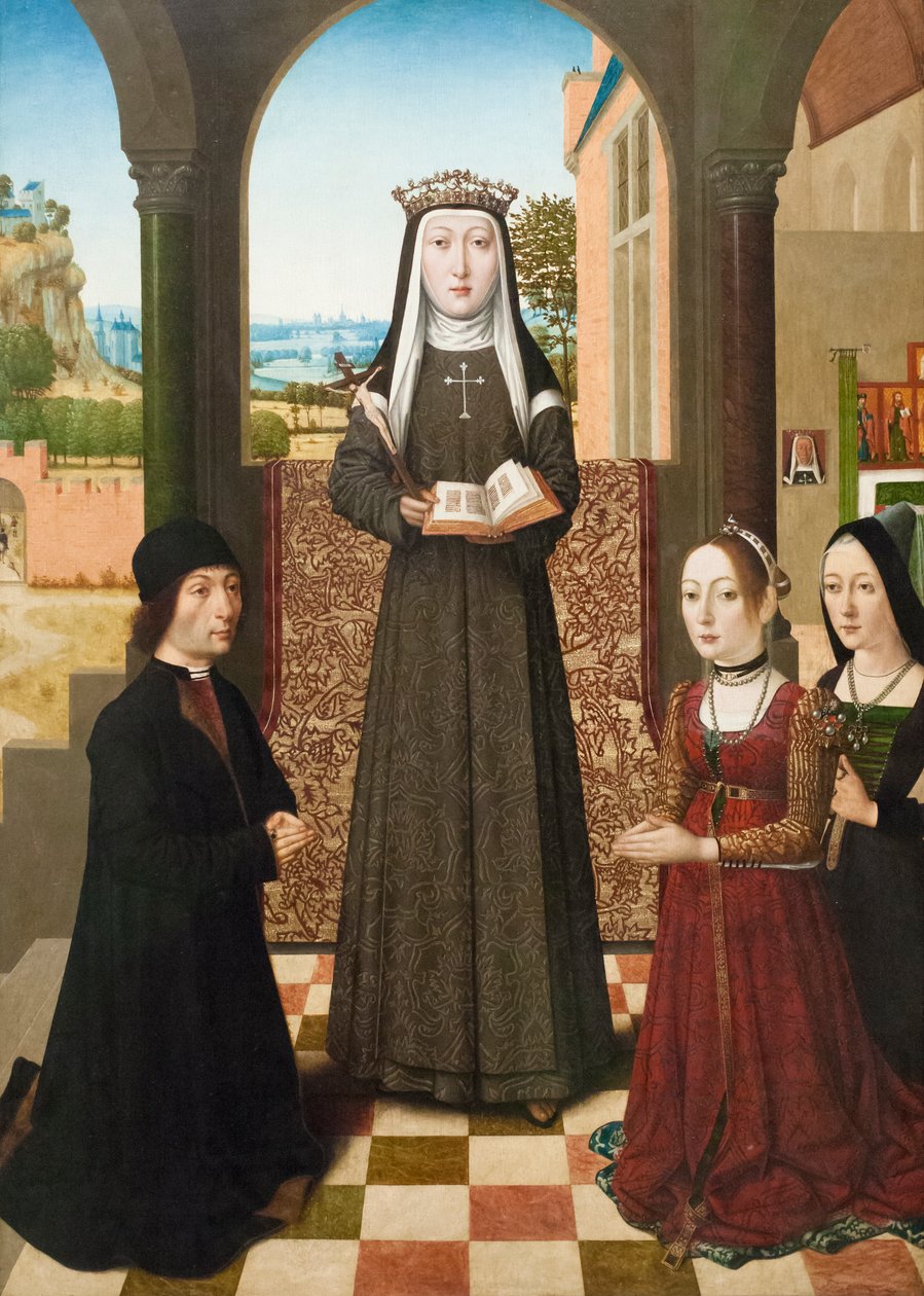Saint Catherine of Bologna, about 1510 by Master of the Baroncelli Portraits