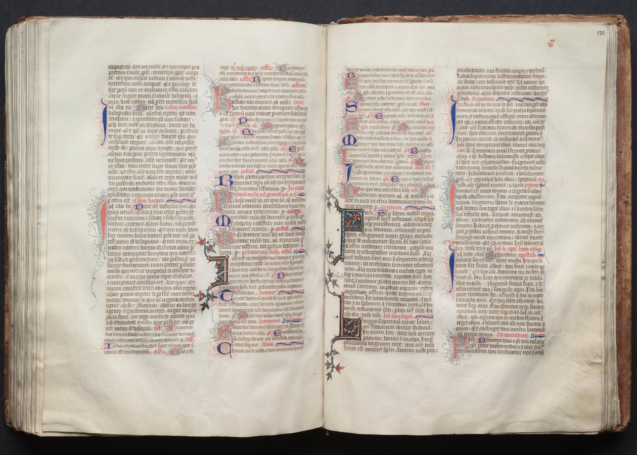 The Gotha Missal: Fol. 132r, Text by Master of the Boqueteaux