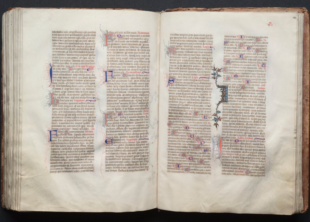 The Gotha Missal: Fol. 132v, Text by Master of the Boqueteaux
