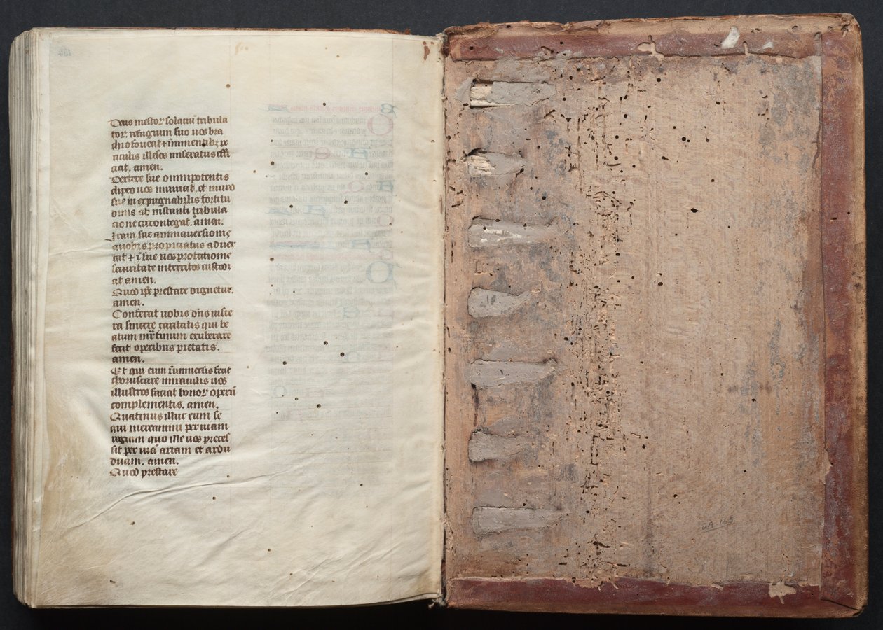 The Gotha Missal: Fol. 164v, Text by Master of the Boqueteaux