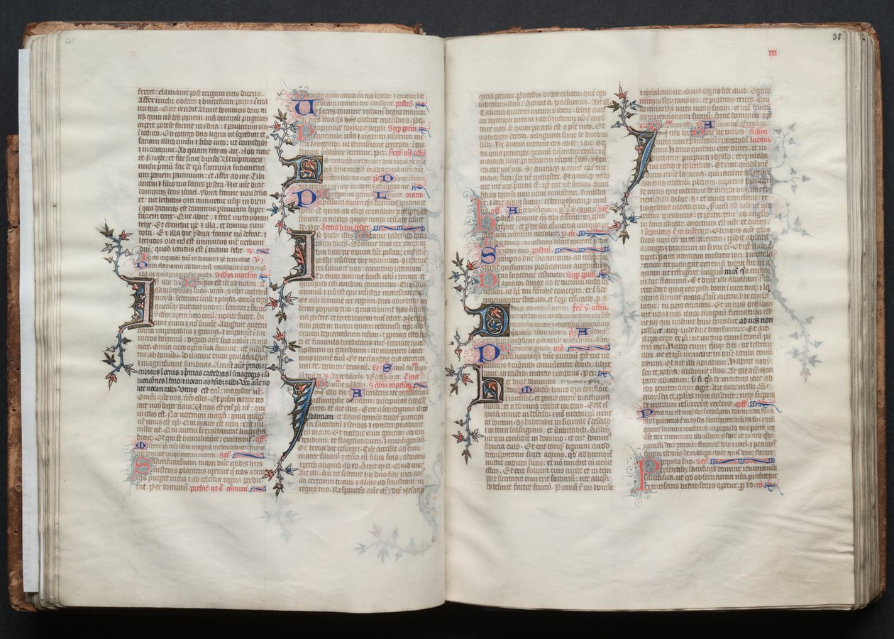 The Gotha Missal: Fol. 30v, Text by Master of the Boqueteaux