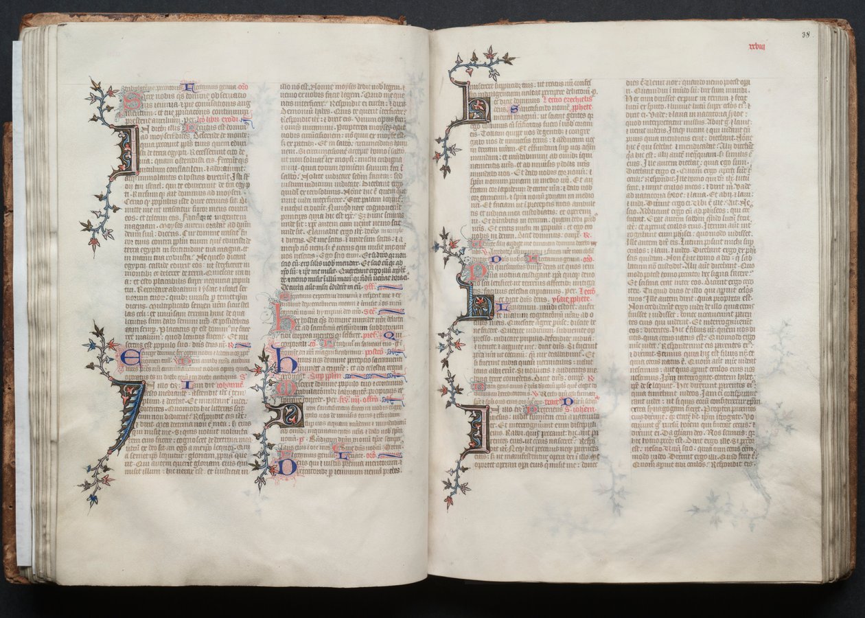 The Gotha Missal: Fol. 37v, Text by Master of the Boqueteaux