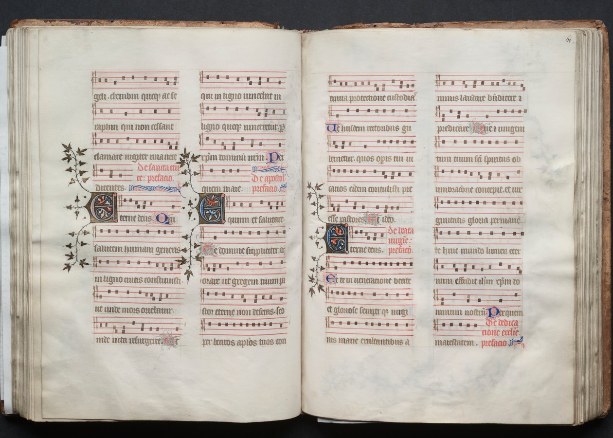 The Gotha Missal: Fol. 60r, Text by Master of the Boqueteaux