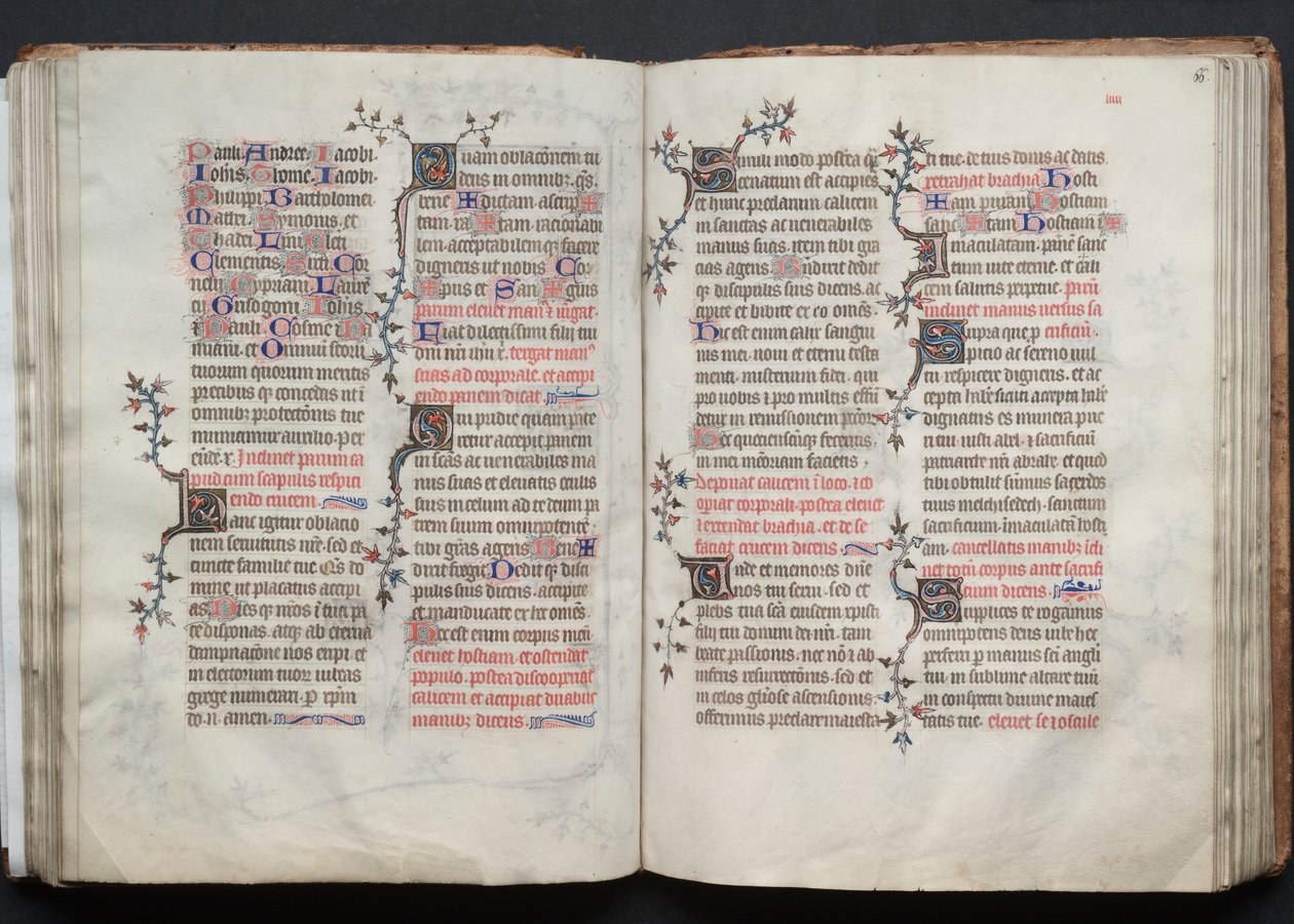 The Gotha Missal: Fol. 66r, Text by Master of the Boqueteaux