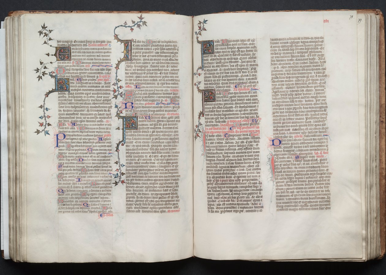 The Gotha Missal: Fol. 78r, Text by Master of the Boqueteaux