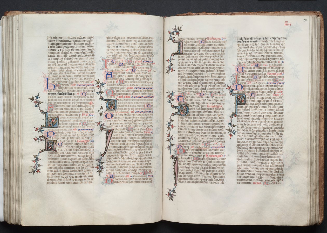 The Gotha Missal: Fol. 94v, Text by Master of the Boqueteaux