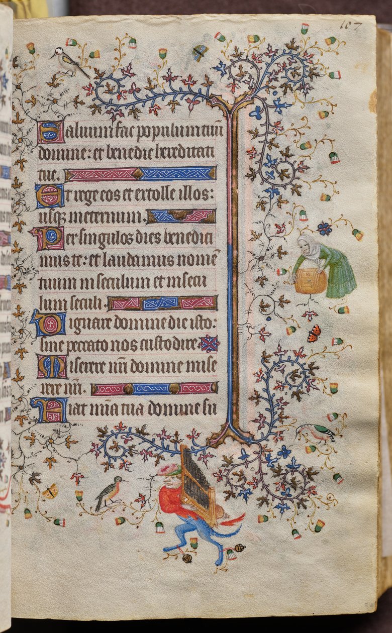 Hours of Charles the Noble, King of Navarre (1361-1425): fol. 54r, Text by Master of the Brussels Initials and Associates