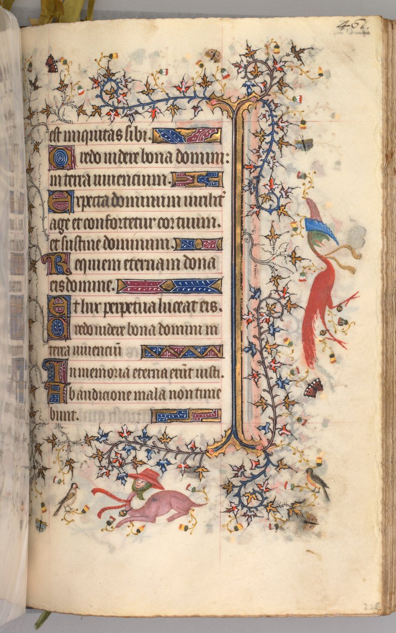 Hours of Charles the Noble, King of Navarre: fol. 225r, Text by Master of the Brussels Initials and Associates