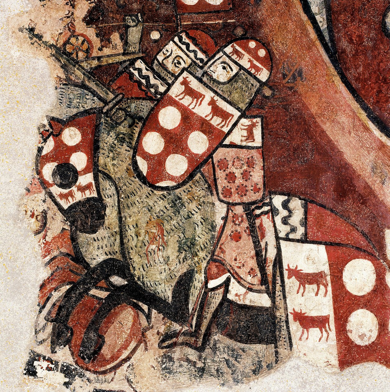 The Conquest of Mallorca (detail) by Master of the Conquest of Mallorca