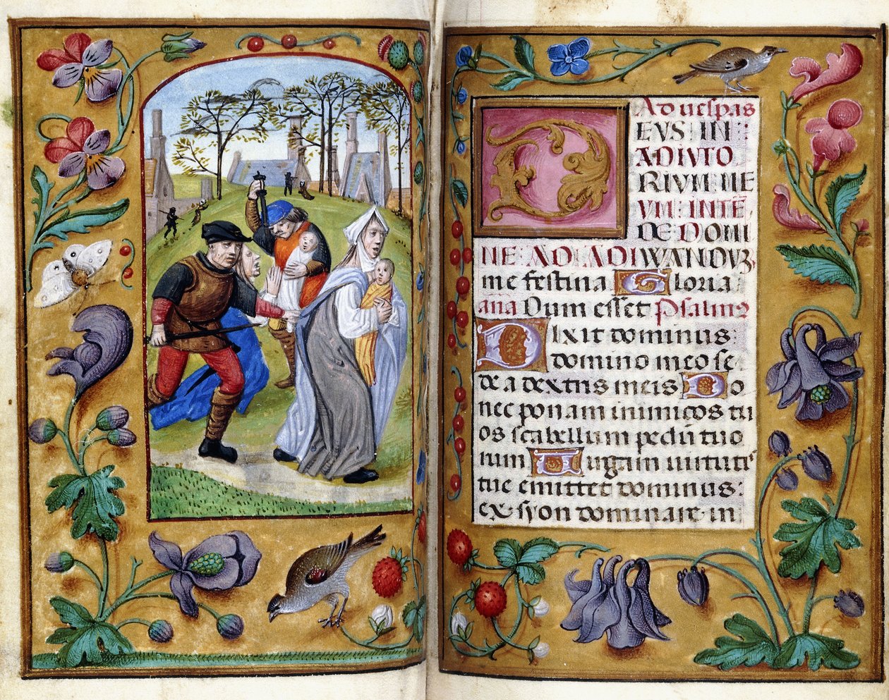Massacre of the Innocents by Master of the Dresden Prayer Book