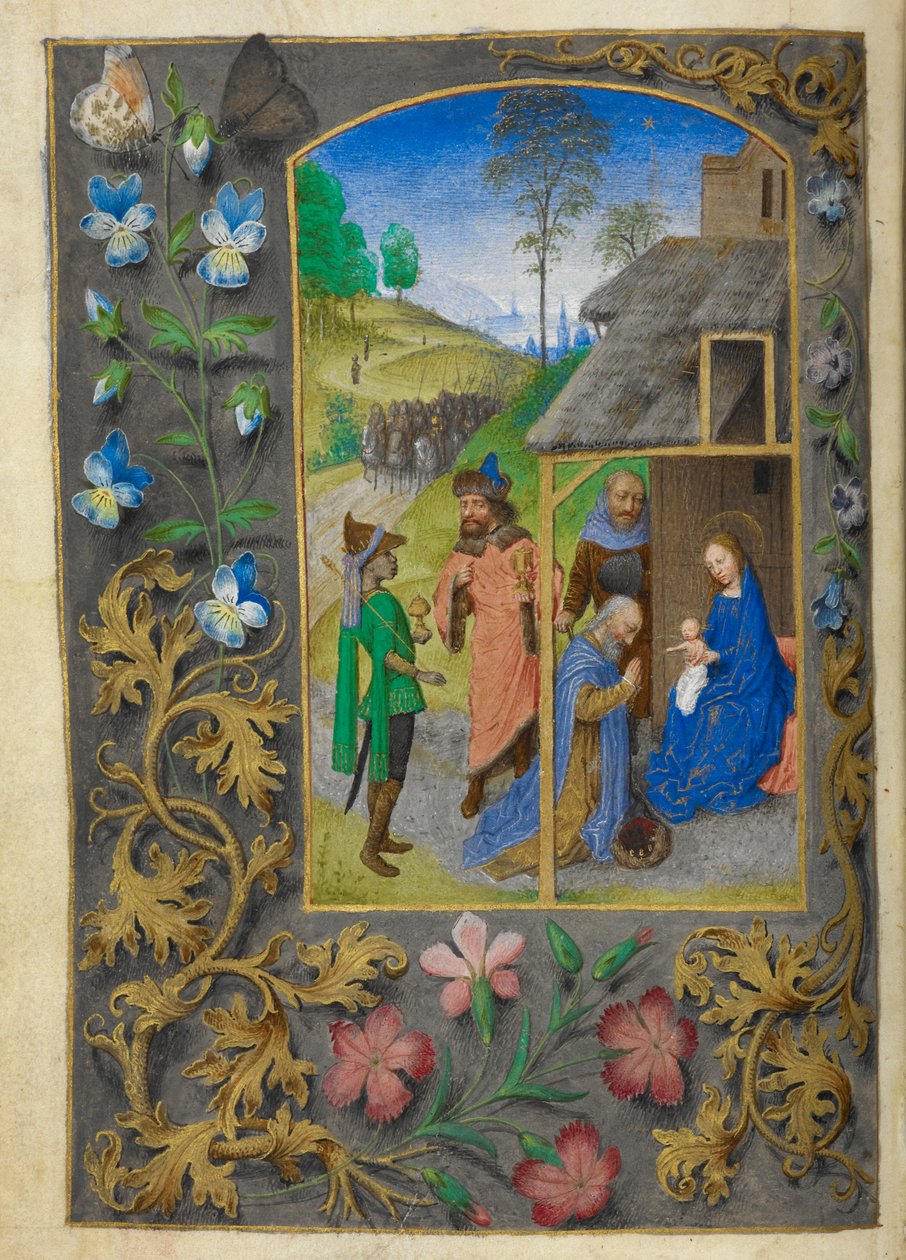 The Adoration of the Magi by Master of the Dresden Prayer Books