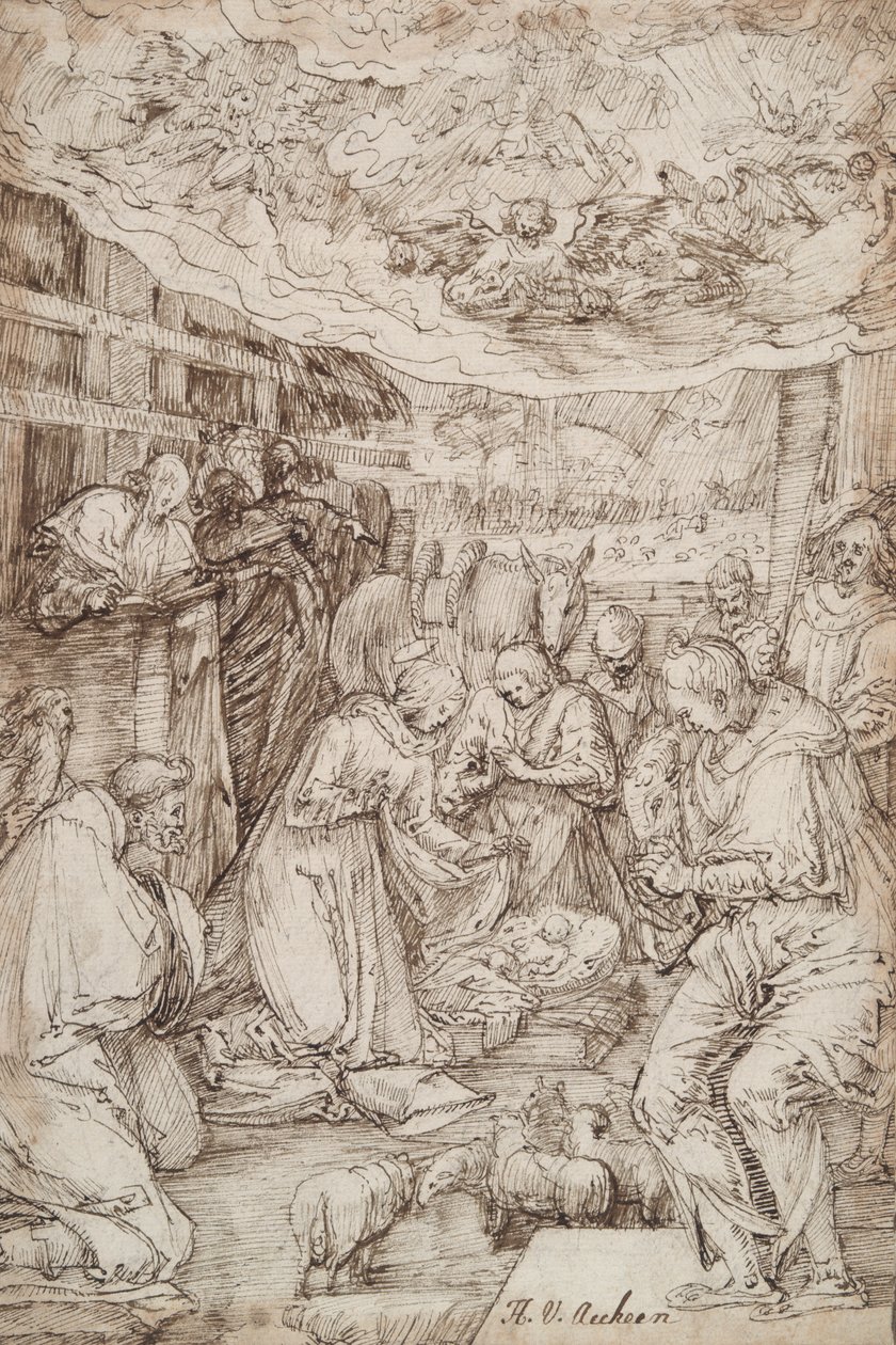 Nativity by Master of the Egmont Albums