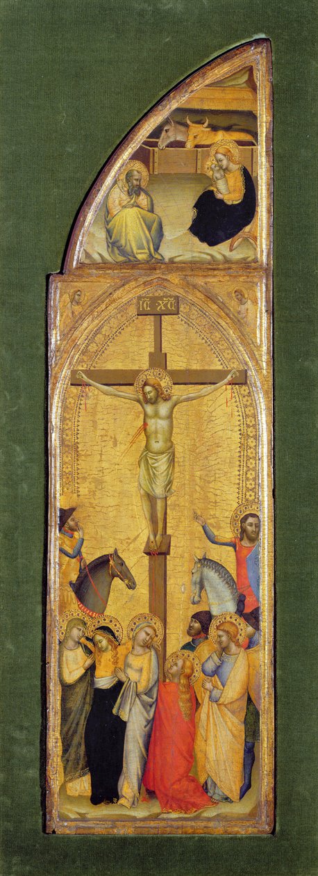 The Crucifixion by Master of the Fabriano Altarpiece (attr. to)