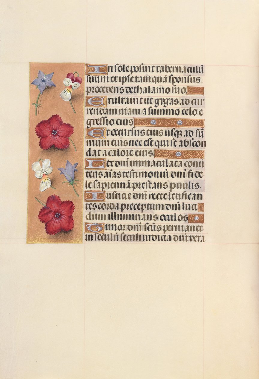 Hours of Queen Isabella the Catholic, Queen of Spain: Fol. 101v, c. 1500 by Master of the First Prayerbook of Maximillian