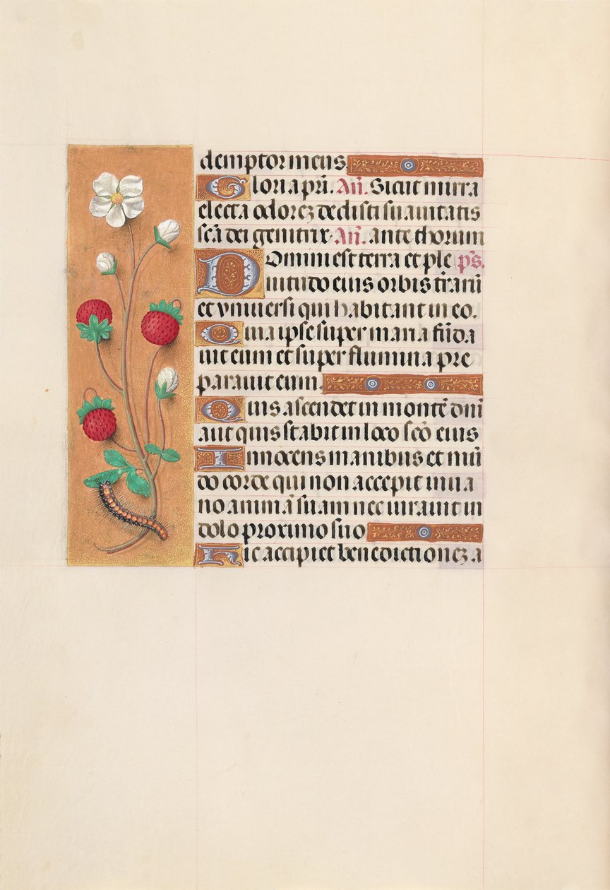 Hours of Queen Isabella the Catholic, Queen of Spain: Fol. 102v by Master of the First Prayerbook of Maximillian