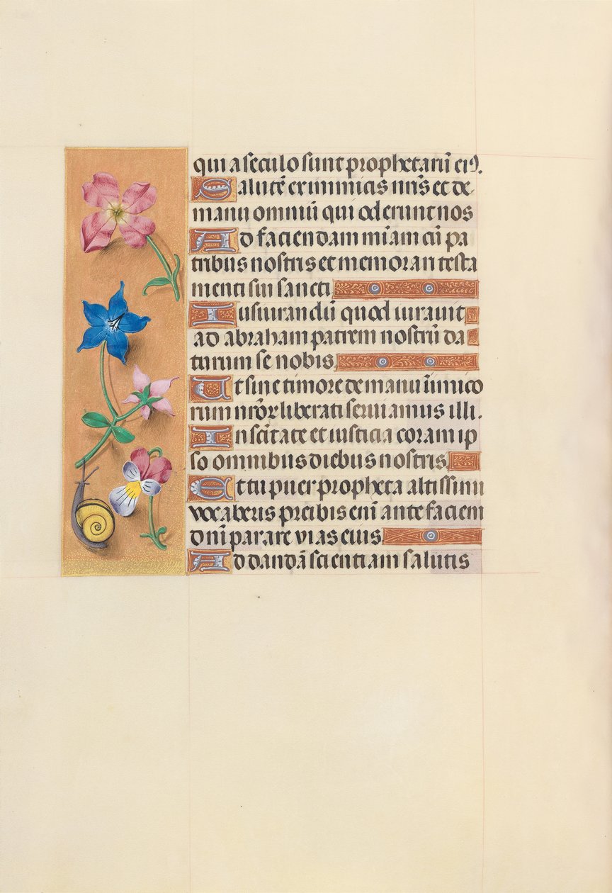 Hours of Queen Isabella the Catholic, Queen of Spain: Fol. 123v by Master of the First Prayerbook of Maximillian