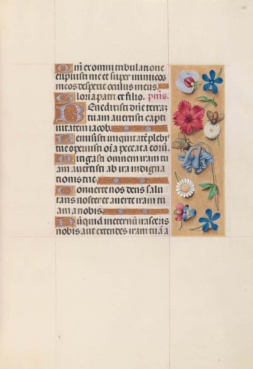 Hours of Queen Isabella the Catholic, Queen of Spain: Fol. 128r by Master of the First Prayerbook of Maximillian