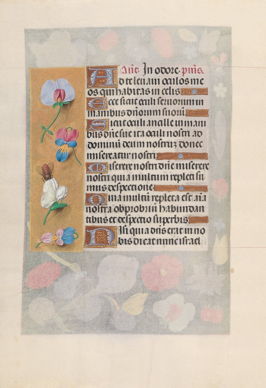 Hours of Queen Isabella the Catholic, Queen of Spain: Fol. 137v by Master of the First Prayerbook of Maximillian