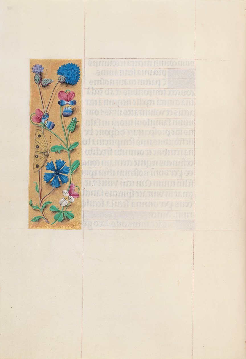 Hours of Queen Isabella the Catholic, Queen of Spain: Fol. 153v, c. 1500 by Master of the First Prayerbook of Maximillian