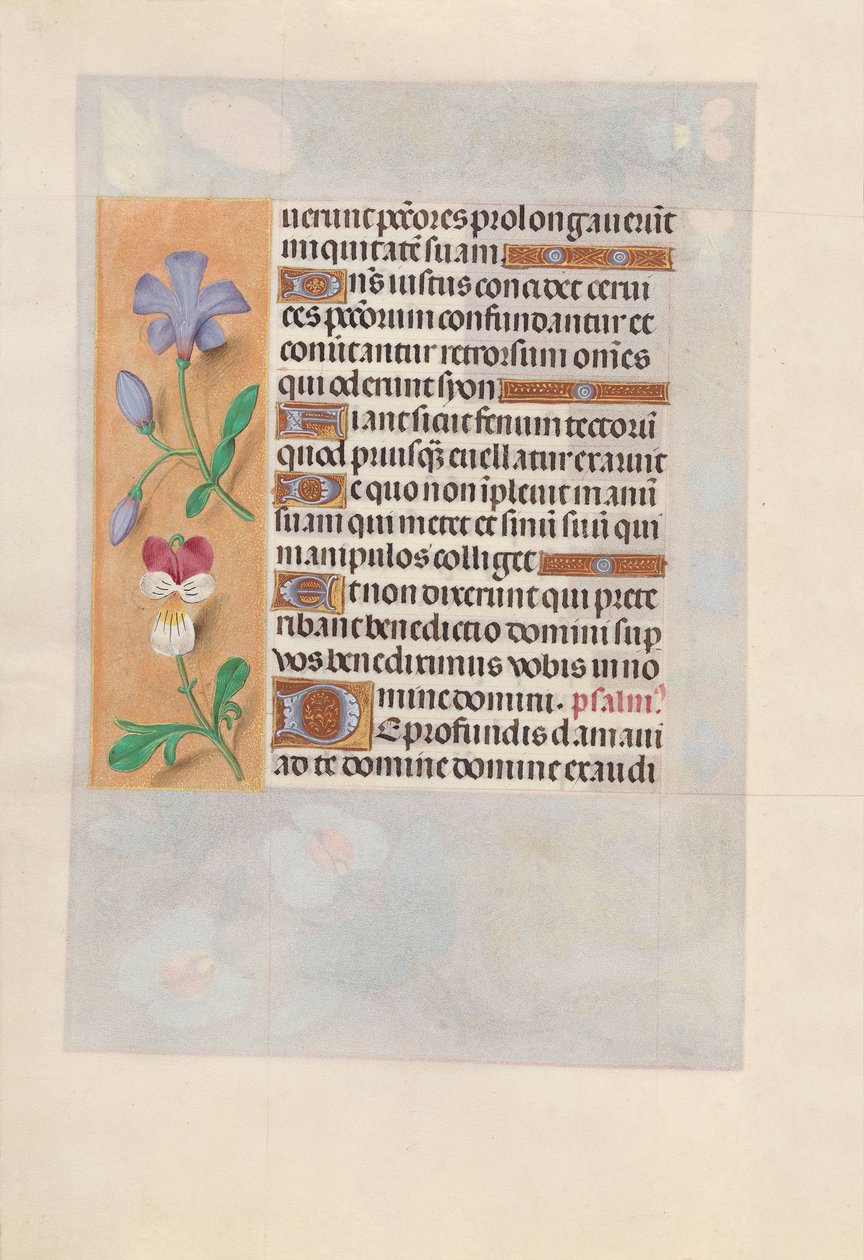 Hours of Queen Isabella the Catholic, Queen of Spain: Fol. 155v by Master of the First Prayerbook of Maximillian