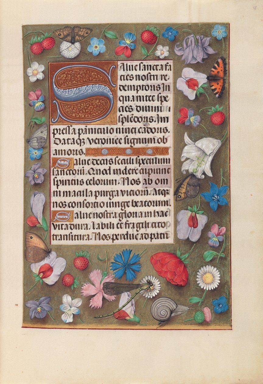 Hours of Queen Isabella the Catholic, Queen of Spain: Fol. 15r by Master of the First Prayerbook of Maximillian