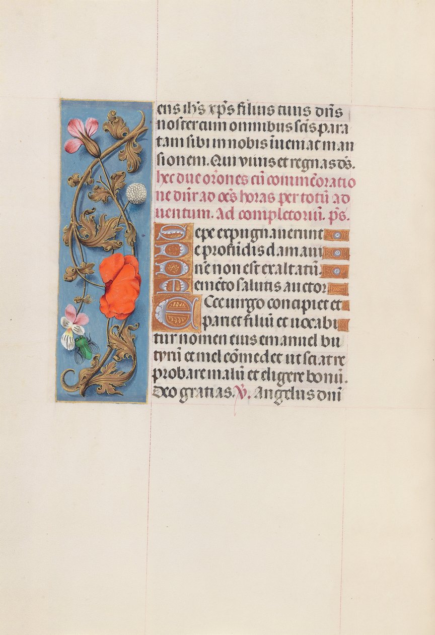 Hours of Queen Isabella the Catholic, Queen of Spain: Fol. 161v by Master of the First Prayerbook of Maximillian