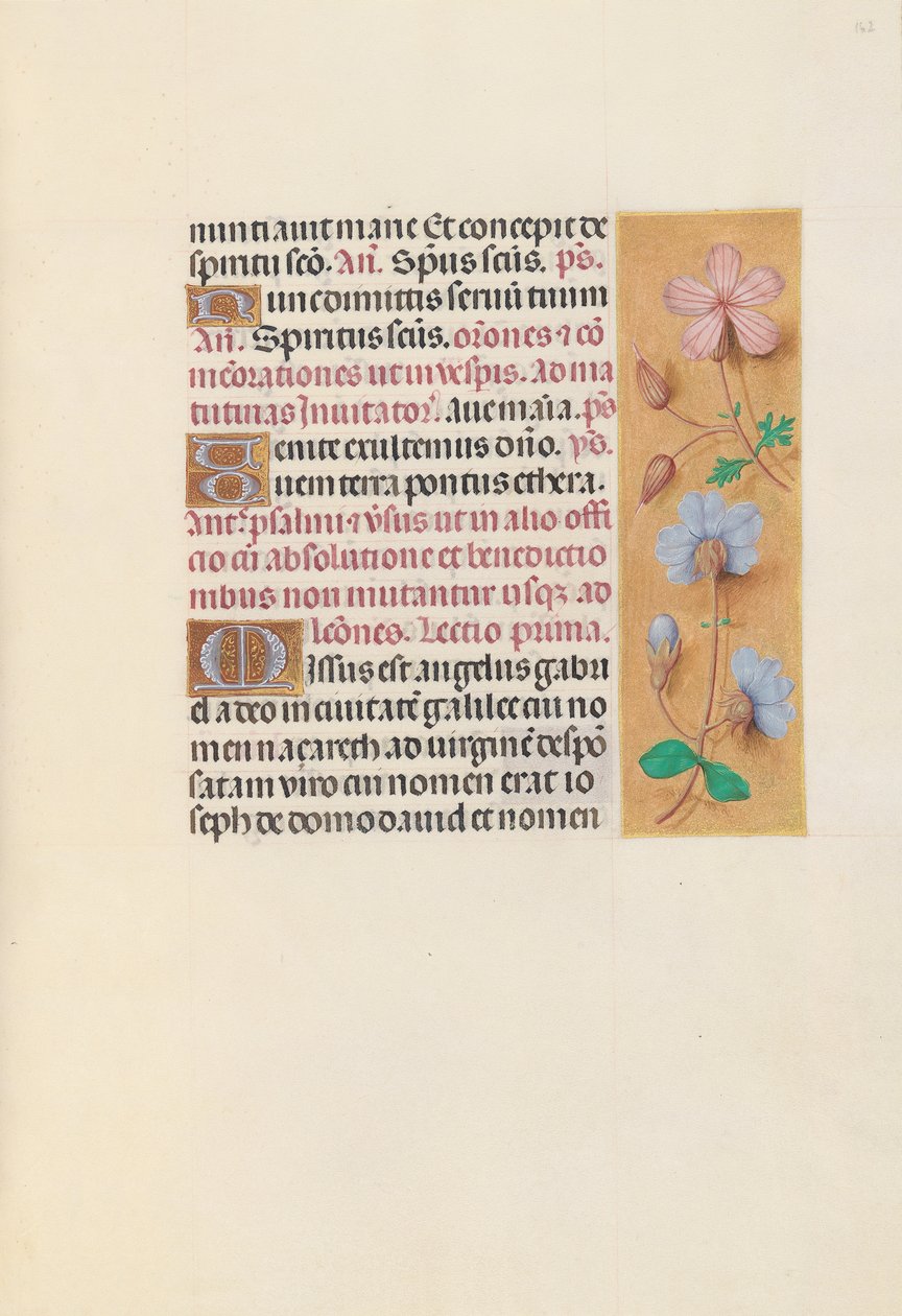 Hours of Queen Isabella the Catholic, Queen of Spain: Fol. 162r by Master of the First Prayerbook of Maximillian