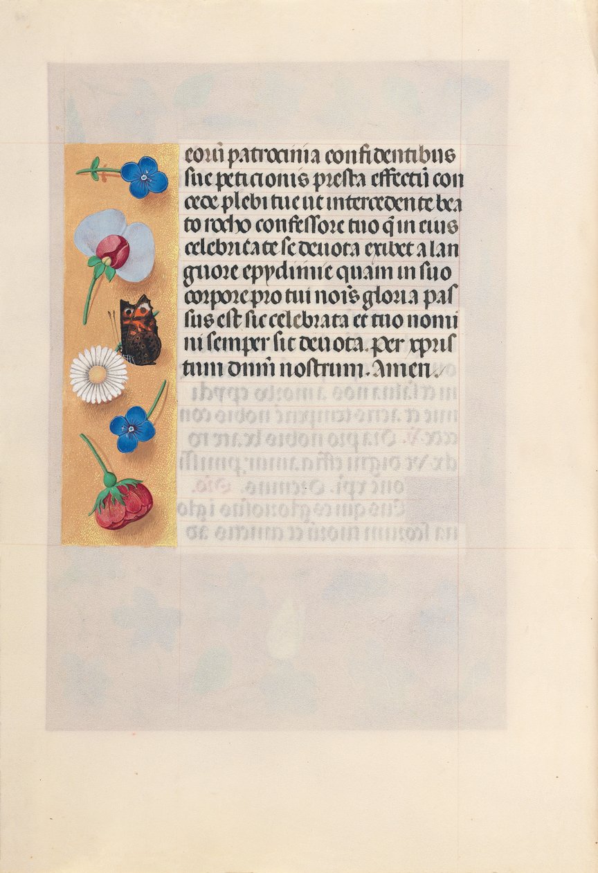 Hours of Queen Isabella the Catholic, Queen of Spain: Fol. 182v by Master of the First Prayerbook of Maximillian