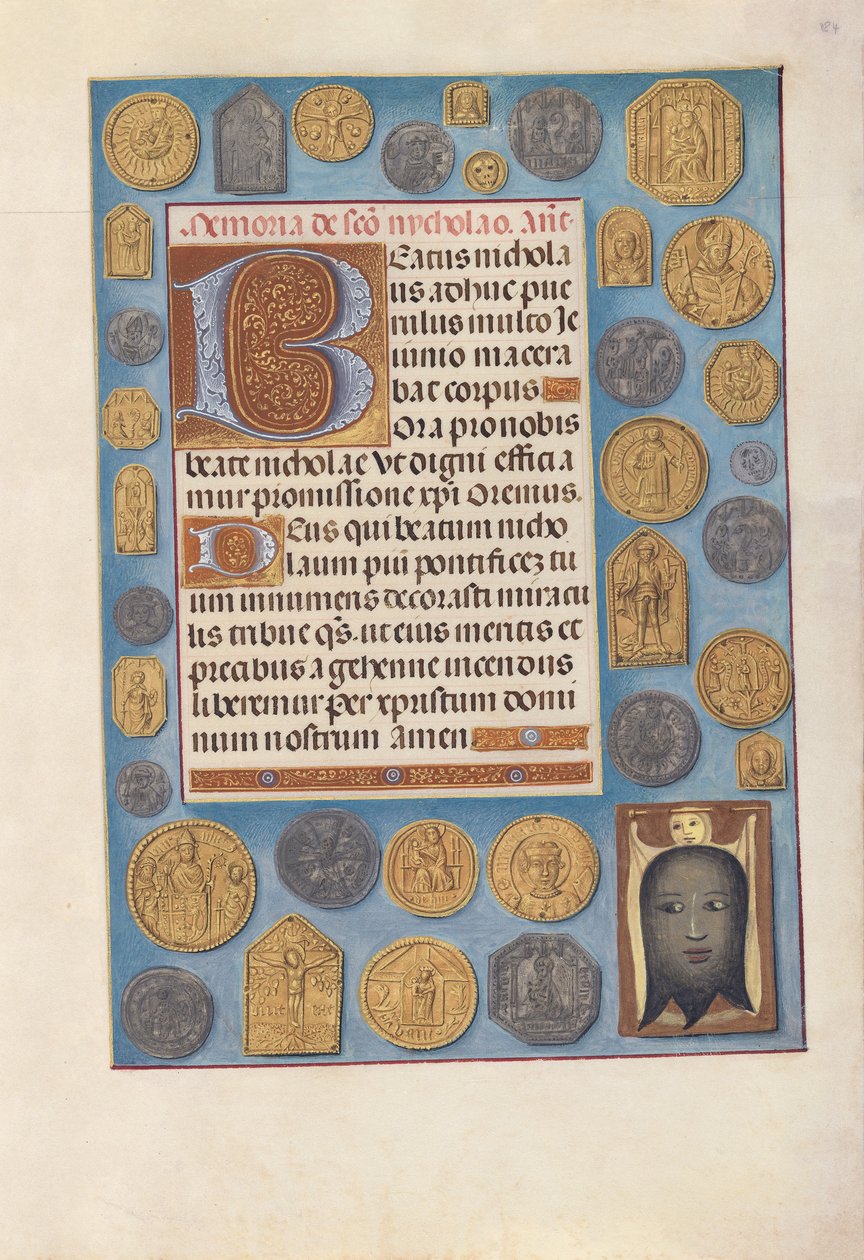 Hours of Queen Isabella the Catholic, Queen of Spain: Fol. 184r by Master of the First Prayerbook of Maximillian