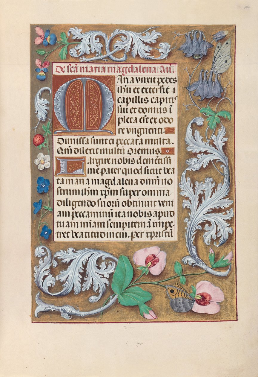 Hours of Queen Isabella the Catholic, Queen of Spain: Fol. 194r, c. 1500 by Master of the First Prayerbook of Maximillian