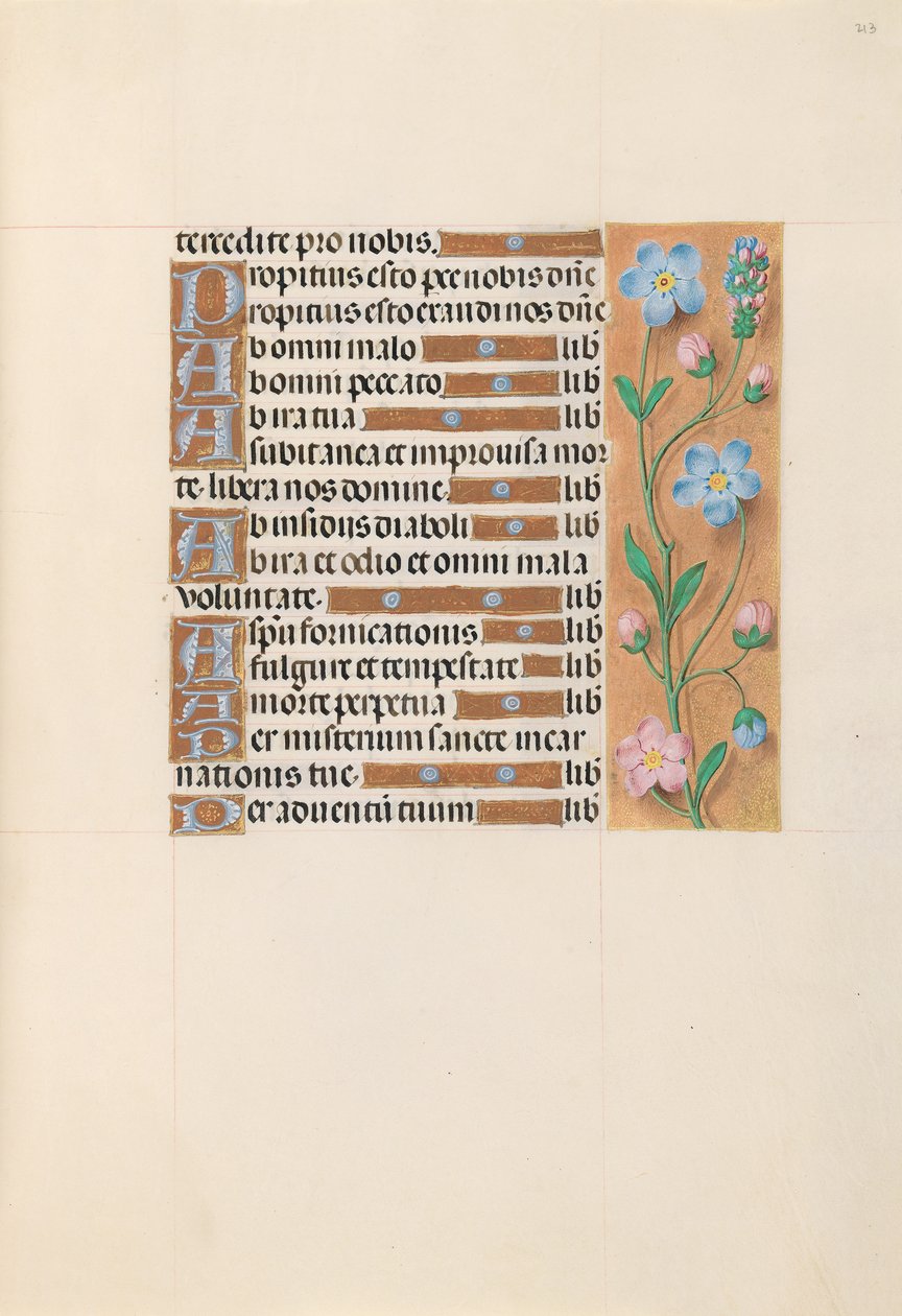Hours of Queen Isabella the Catholic, Queen of Spain: Fol. 213r by Master of the First Prayerbook of Maximillian