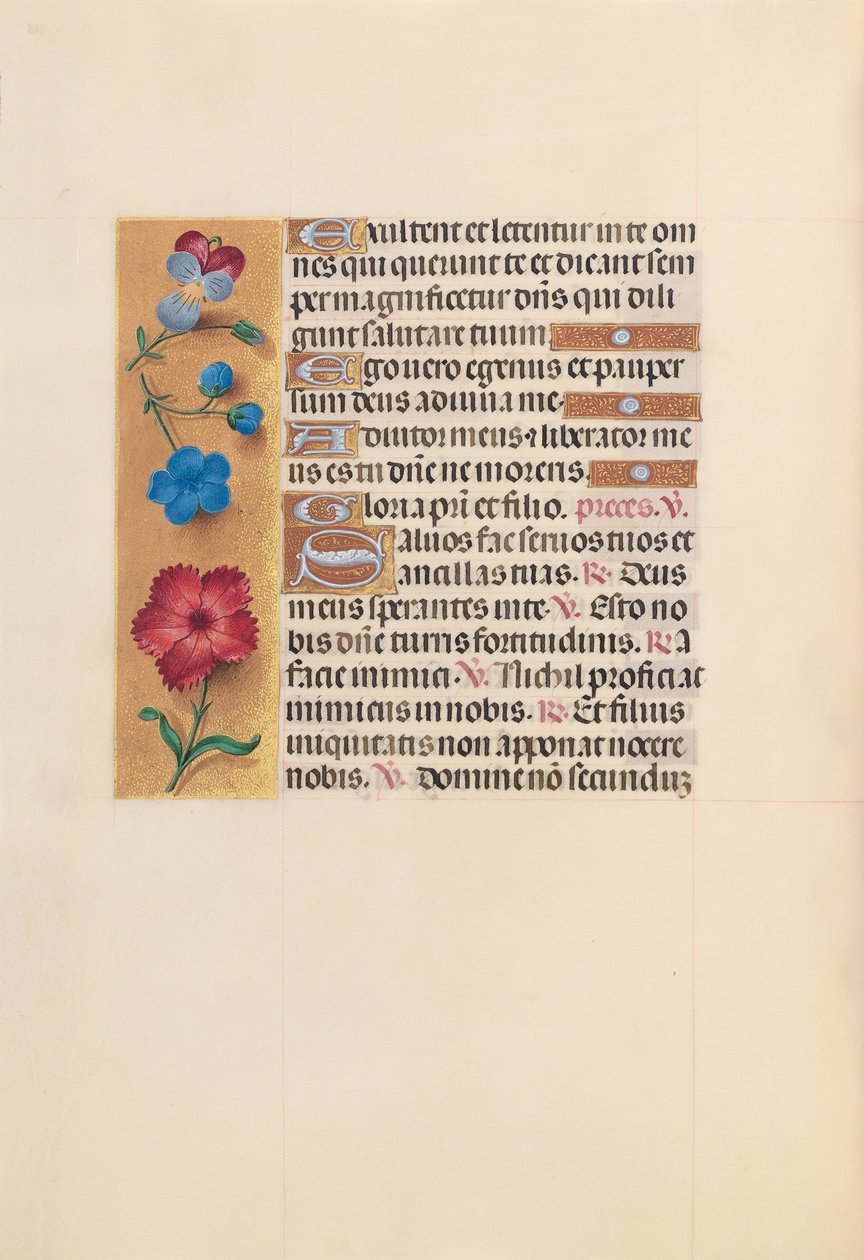 Hours of Queen Isabella the Catholic, Queen of Spain: Fol. 215v, c. 1500 by Master of the First Prayerbook of Maximillian