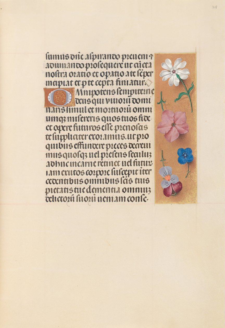 Hours of Queen Isabella the Catholic, Queen of Spain: Fol. 218r