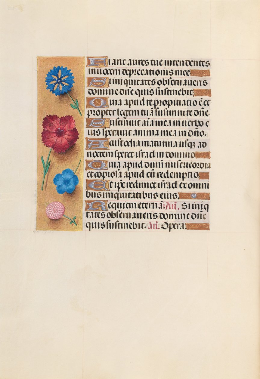 Hours of Queen Isabella the Catholic, Queen of Spain: Fol. 222v by Master of the First Prayerbook of Maximillian