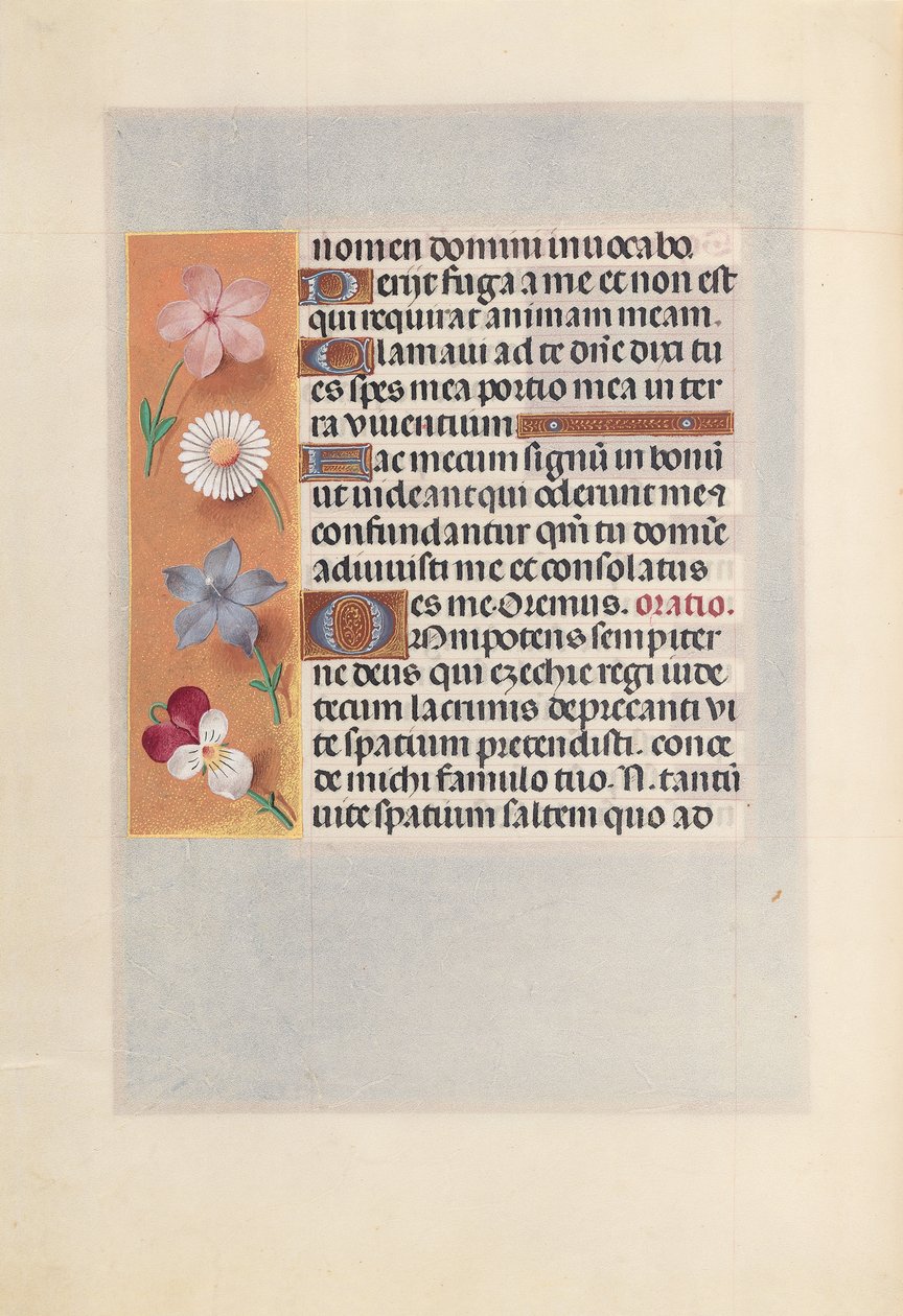 Hours of Queen Isabella the Catholic, Queen of Spain: Fol. 268v, c. 1500 by Master of the First Prayerbook of Maximillian
