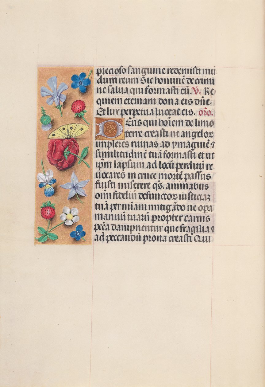 Hours of Queen Isabella the Catholic, Queen of Spain: Fol. 29v, c. 1500 by Master of the First Prayerbook of Maximillian