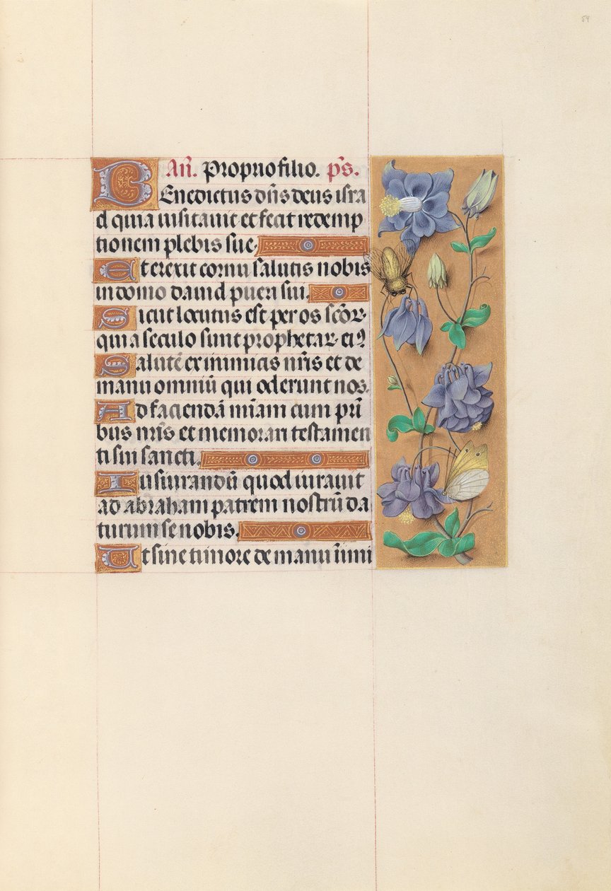 Hours of Queen Isabella the Catholic, Queen of Spain: Folio 59r by Master of the First Prayerbook of Maximillian