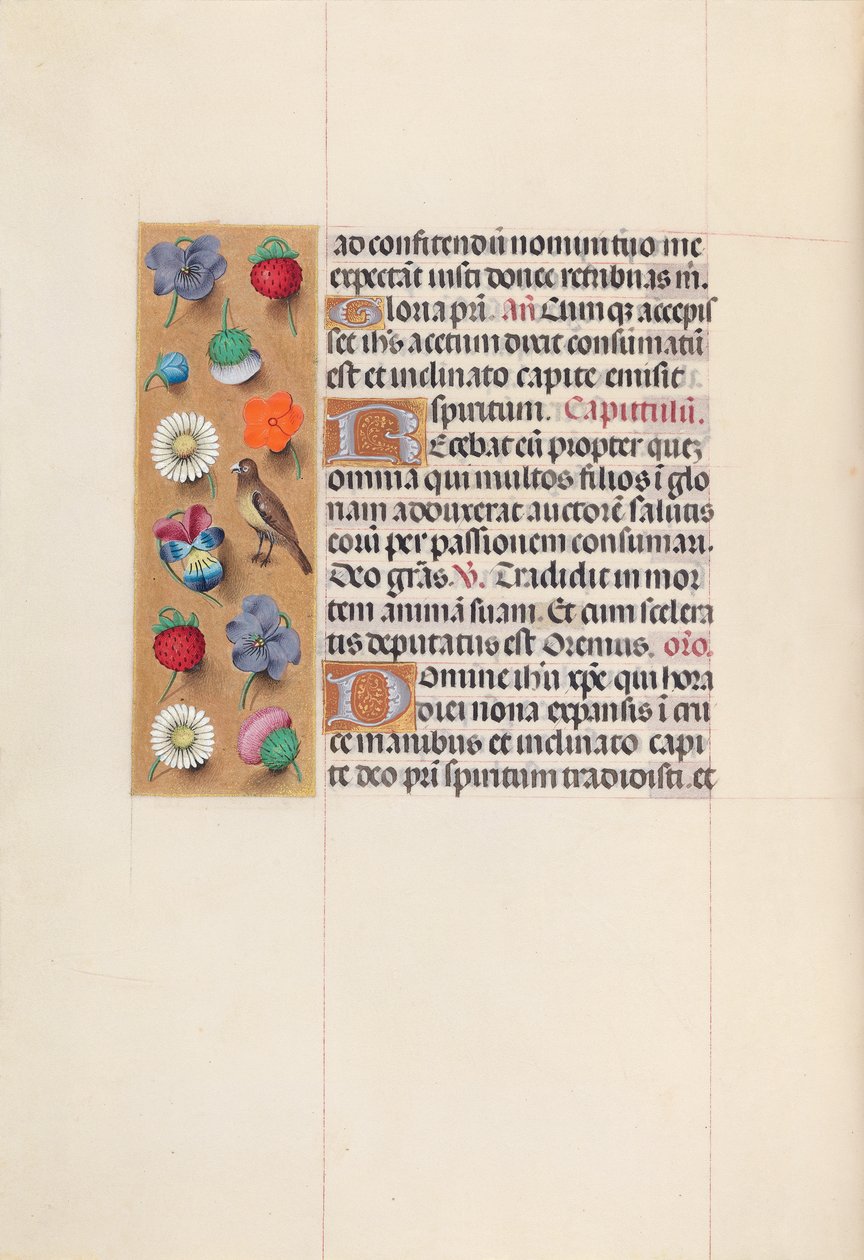 Hours of Queen Isabella the Catholic, Queen of Spain: Fol. 70v, c. 1500 by Master of the First Prayerbook of Maximillian