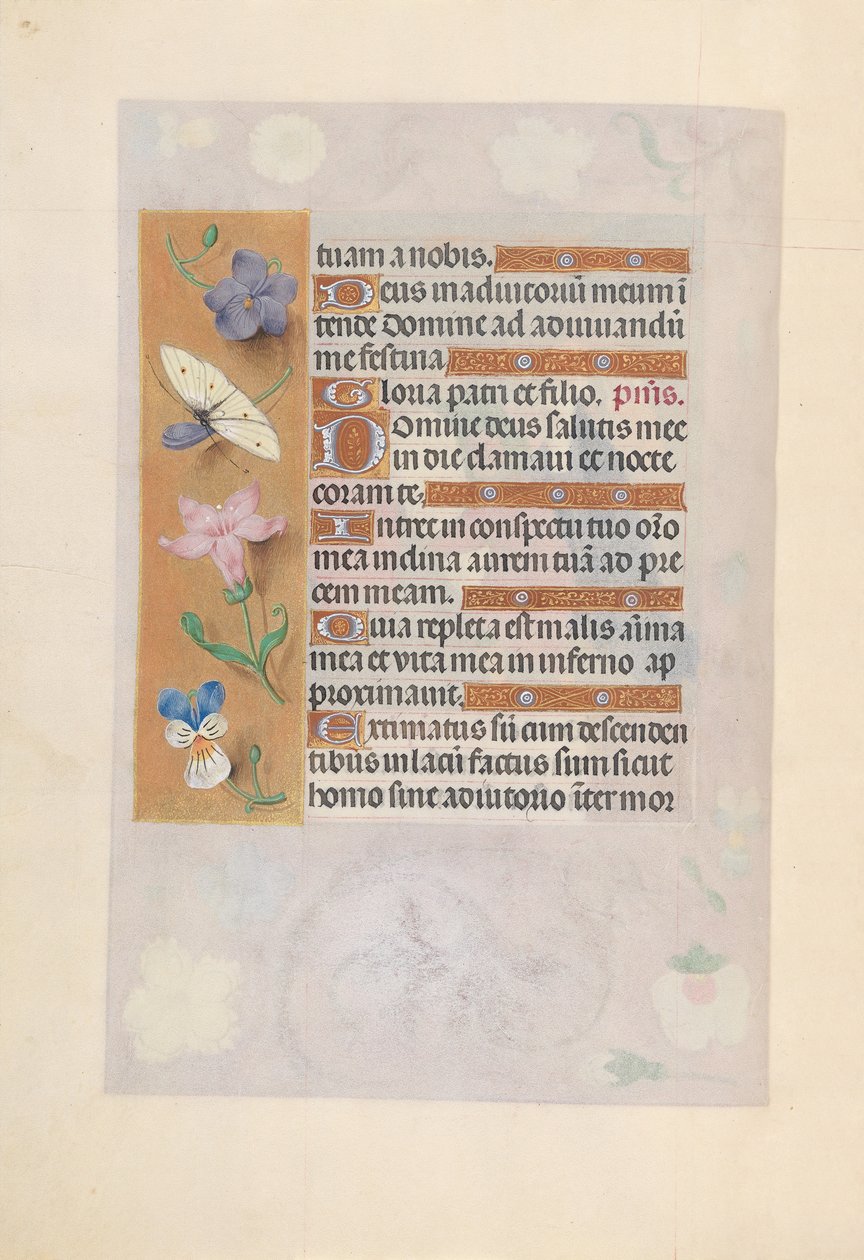 Hours of Queen Isabella the Catholic, Queen of Spain: Fol. 77v, c. 1500 by Master of the First Prayerbook of Maximillian