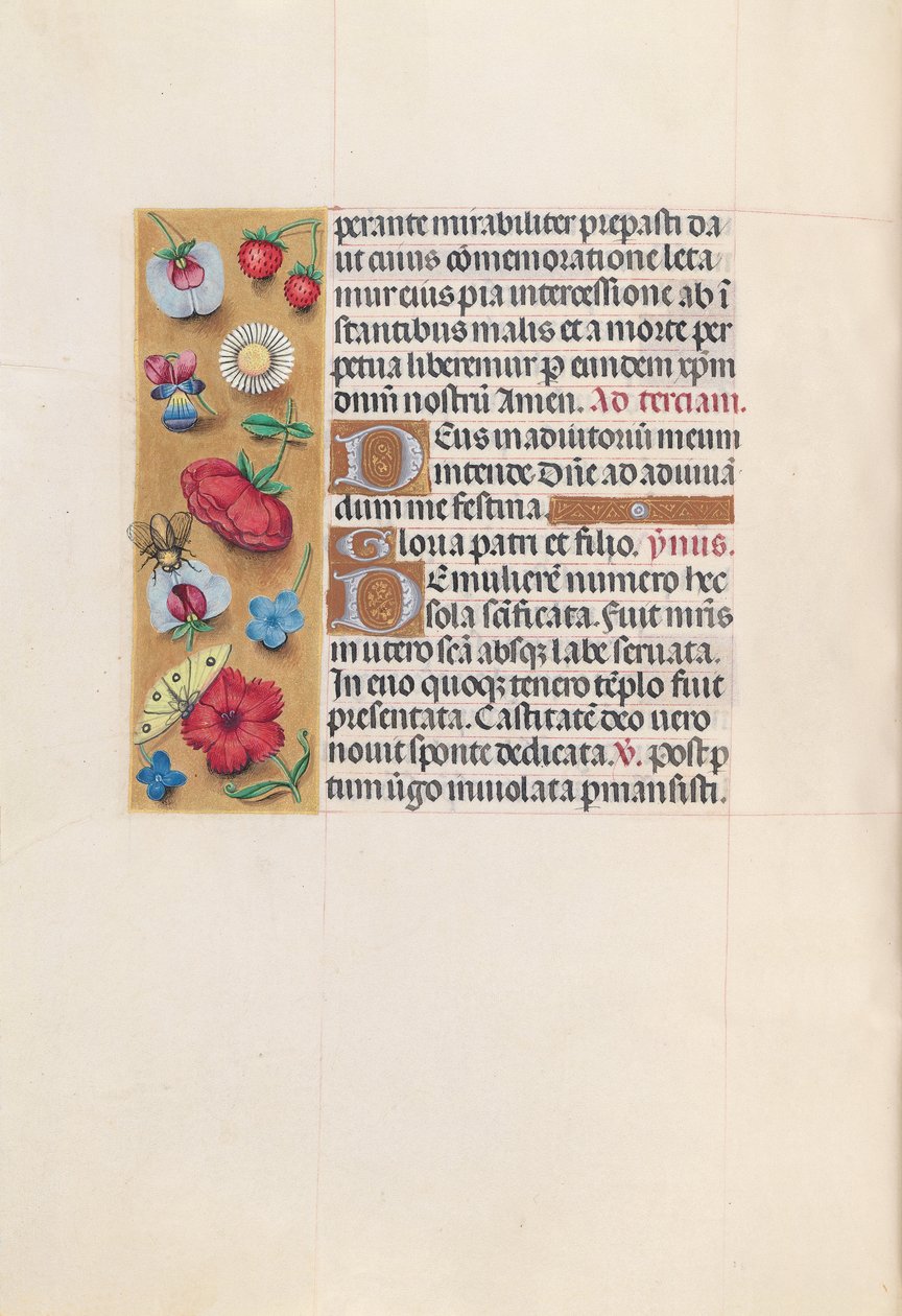 Hours of Queen Isabella the Catholic, Queen of Spain: Fol. 82v by Master of the First Prayerbook of Maximillian