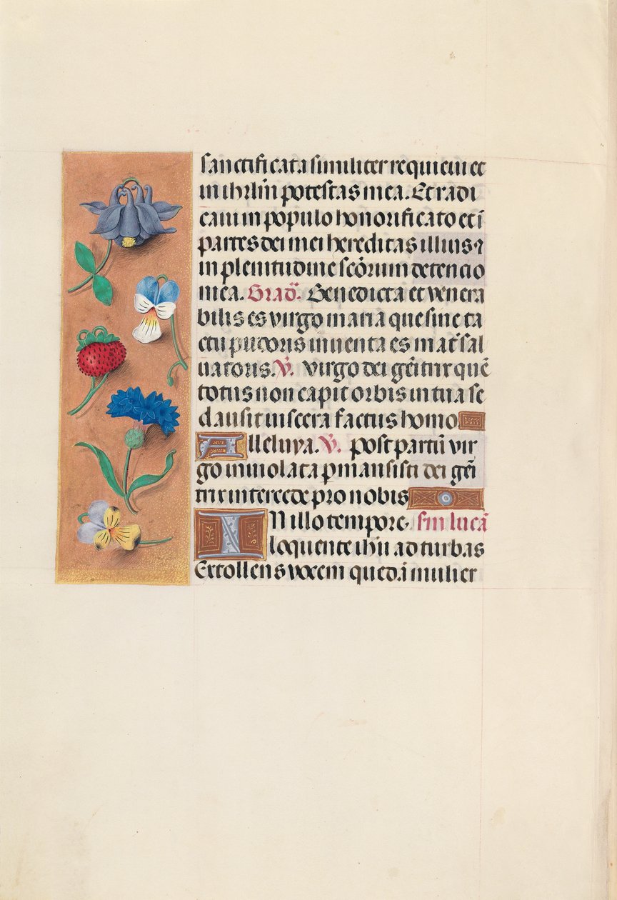 Hours of Queen Isabella the Catholic, Queen of Spain: Fol. 90v, c. 1500 by Master of the First Prayerbook of Maximillian